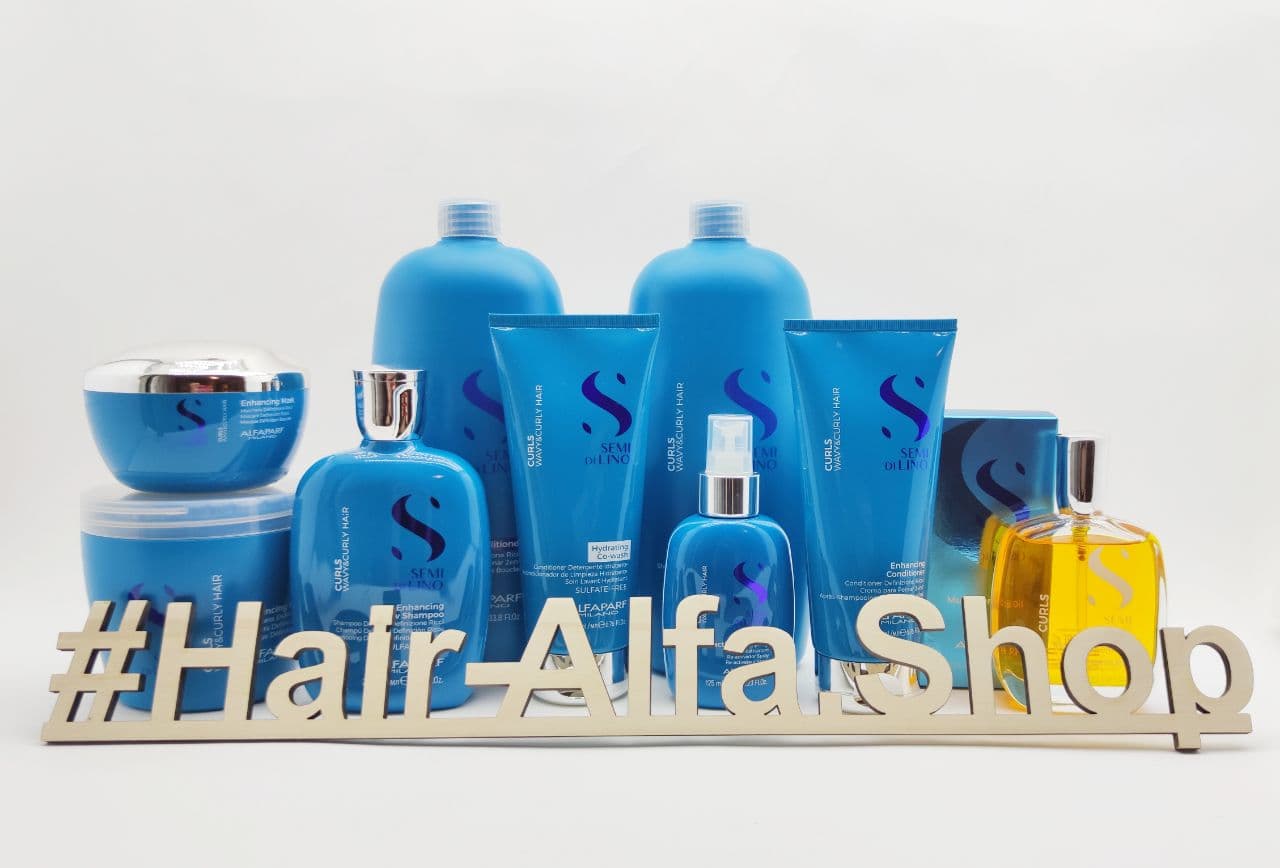 Alfaparf.Store Curls для завитков - новинка! Semi Di Lino от бренда Alfaparf Milano - настоящая косметика бренда Альфапарф на Hair-Alfa.Shop купить в Москве и России с бесплатной доставкой