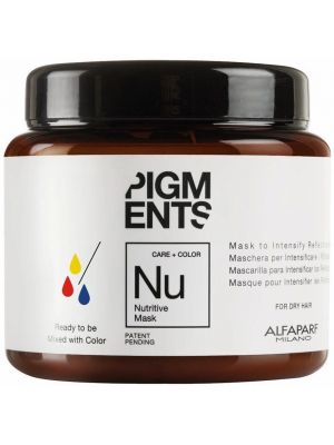 Alfaparf.Store PIGMENTS Nutritive mask Маска питающая для сухихи волос, изображение 4 купить в Москве и России с бесплатной доставкой