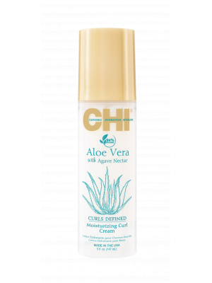 Alfaparf.Store Крем для укладки увлажняющий для вьющихся волос Chi Aloe Vera with Agava Nectar Moisturizing Curl Cream 147 мл CHIAVMC5 купить в Москве и России с бесплатной доставкой