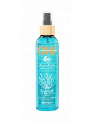 Alfaparf.Store Спрей увлажняющий для локонов Chi Aloe Vera with Agava Nectar Curl Reactivating Spray 177 мл CHIAVRS6 купить в Москве и России с бесплатной доставкой