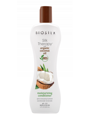 Alfaparf.Store Кондиционер увлажняющий Biosilk Silk Therapy Organic Coconut Oil Moisturizing Conditioner 355 мл BSTOCC12-2 купить в Москве и России с бесплатной доставкой