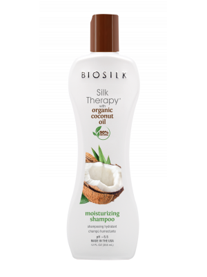 Alfaparf.Store Шампунь увлажняющий Biosilk Silk Therapy Organic Coconut Oil Moisturizing Shampoo 355 мл BSTOCS12-2 купить в Москве и России с бесплатной доставкой