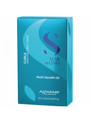 Alfaparf.Store Масло мультифункциональное для кудрявых и вьющихся  волос sdl curls multi-benefit oil, 100 мл, изображение 4 купить в Москве и России с бесплатной доставкой