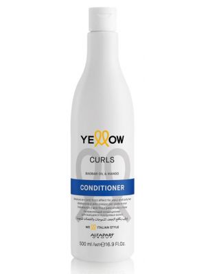 Alfaparf.Store Кондиционер для кудрявых и вьющихся волос curls conditioner, 500 мл yellow 20691, Объём/Вес: 500 купить в Москве и России с бесплатной доставкой