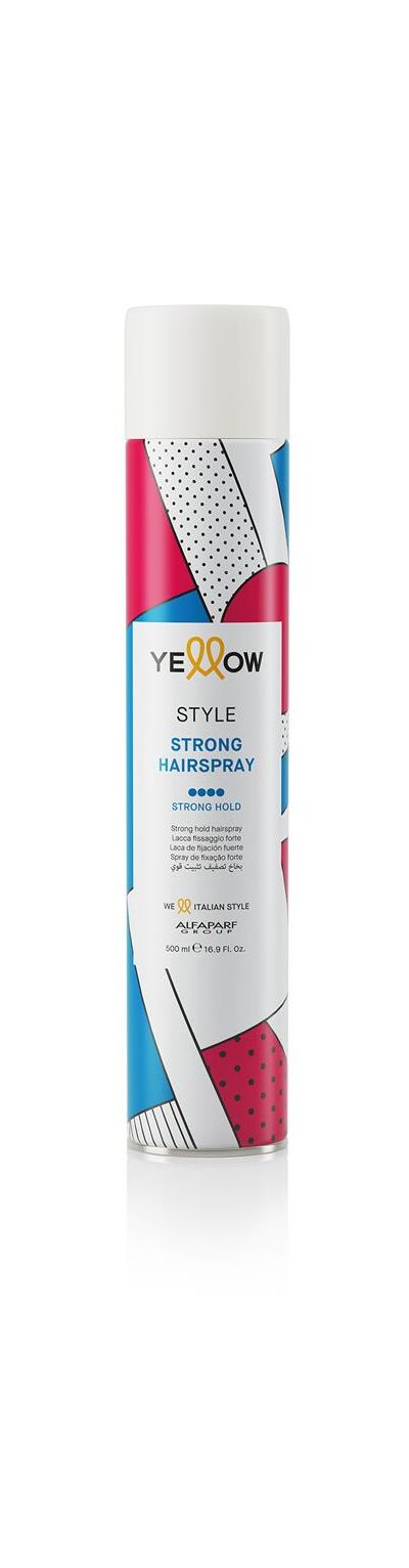 Alfaparf.Store Лак для волос сильной фиксации Yellow STYLE, Объём/Вес: 500, Разработано, год: 2020 купить в Москве и России с бесплатной доставкой