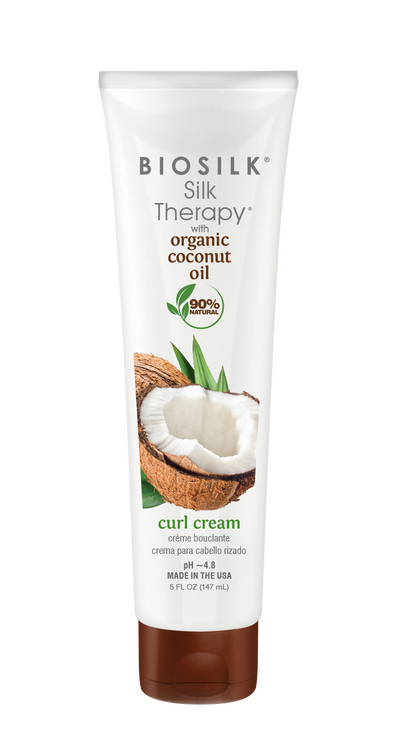 Alfaparf.Store Крем для укладки увлажняющий Biosilk Silk Therapy Organic Coconut Oil Curl Cream 147 мл BSTOCCR5 купить в Москве и России с бесплатной доставкой